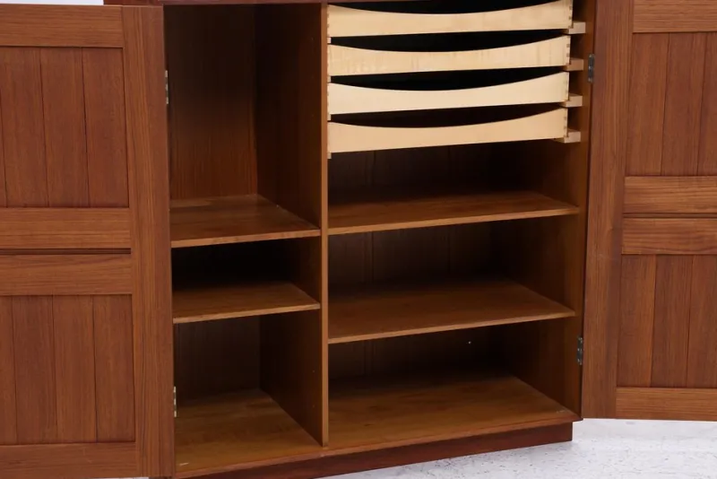Pamono Vintage Mahogany Cabinet by Mogens Koch for Rud Rasmusson, 1980s> Cabinets & Wardrobes