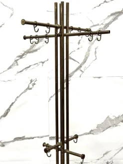 Outlet Pamono Vintage Marble and Brass Coat Rack by Renato Zevi for Metalarte, 1970