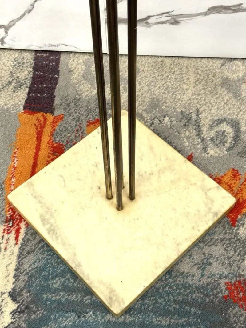 Outlet Pamono Vintage Marble and Brass Coat Rack by Renato Zevi for Metalarte, 1970