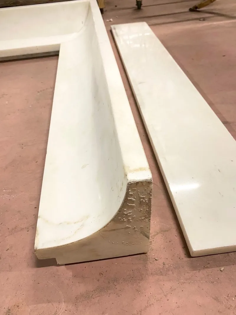Outlet Pamono Vintage Marble Fireplace, 1930s