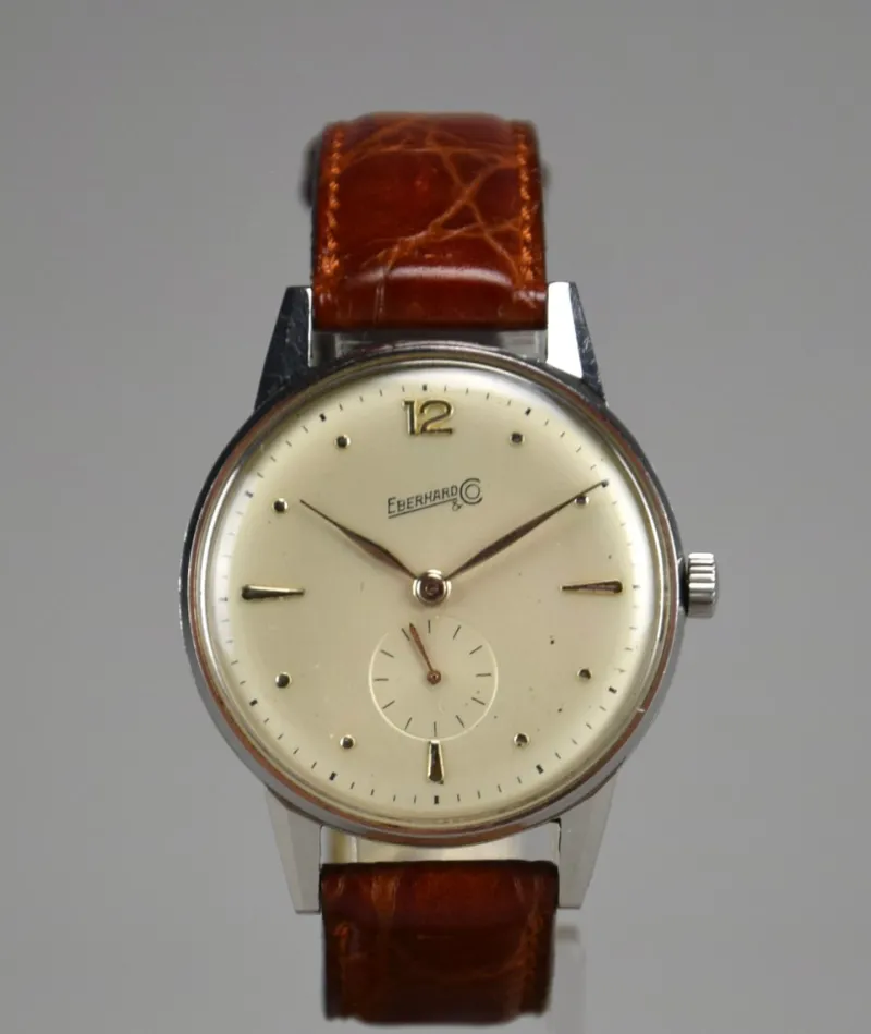 Online Pamono Vintage Mechanical Wristwatch from Eberhard & Co., 1950