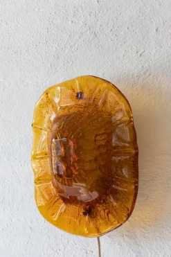 Outlet Pamono Vintage Medaillon Wall Lamps by Vitrika, 1960s, Set of 2