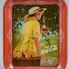 Pamono Vintage Metal Coca Cola Tray, 1980s> Trays