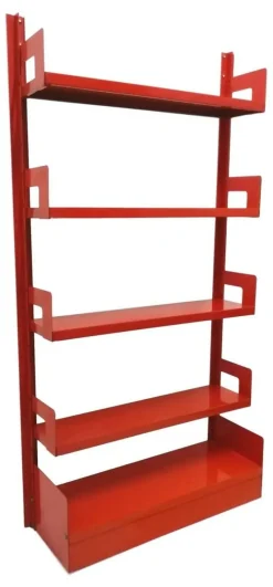 Pamono Vintage Metal Congresso Bookcase from Lips Vago, 1960s> Shelves & Wall Units