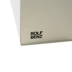 Best Pamono Vintage Metal Dining Table in Black Anthracite Granite and Metal by Rolf Benz