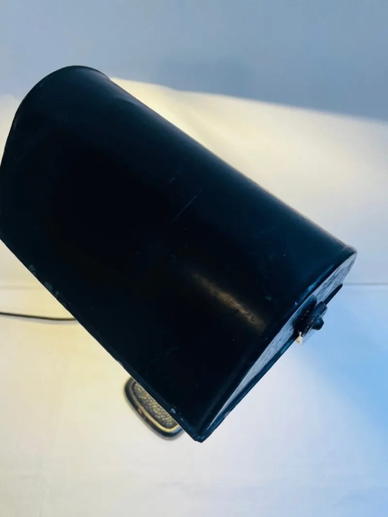 Pamono Vintage Metal Workshop Lamp, 1920s> Table Lamps
