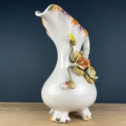 Pamono Vintage Mid 20th Century Italian Ceramic Pitcher by Bassano, 1970s><noscript><img width=
