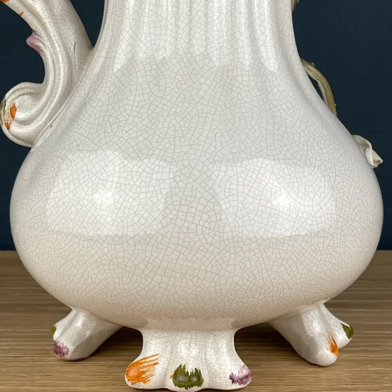 Pamono Vintage Mid 20th Century Italian Ceramic Pitcher by Bassano, 1970s> Bottles, Carafes & Jugs
