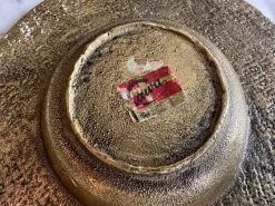 Pamono Vintage Mid-Century Danish Brass Zodiac Bowl from Nordisk Malm, 1950s><noscript><img width=