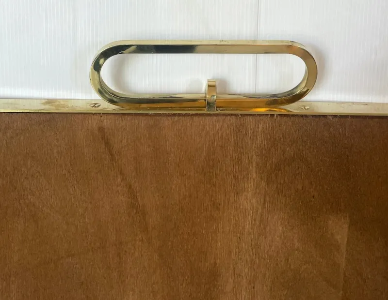 Online Pamono Vintage Mirror with Hook, 1970s