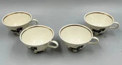 Pamono Vintage Mocha Service in Ivory Porcelain by Winterling, 1950s, Set of 11><noscript><img width=