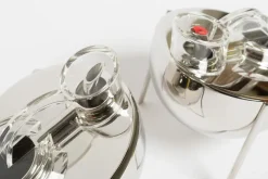 Pamono Vintage Model Opasis Oil and Vinegar Set by Enzo Mari for Zani Zani, Set of 2