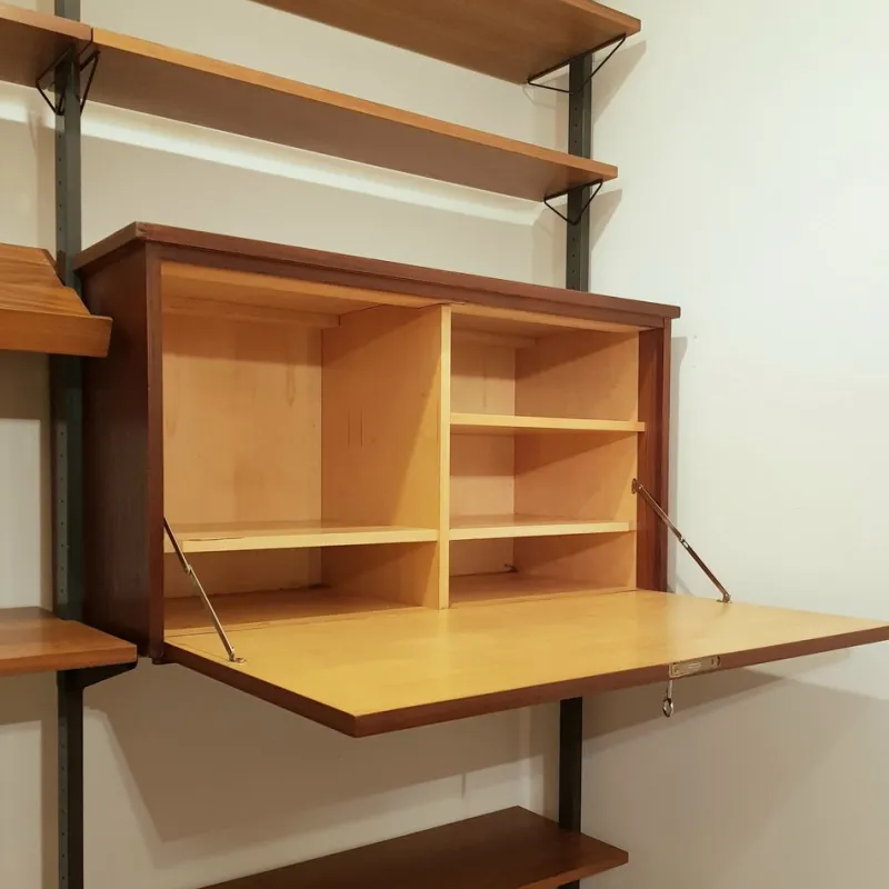 Pamono Vintage Modular Shelving System by Olof Pira, 1960s,> Shelves & Wall Units