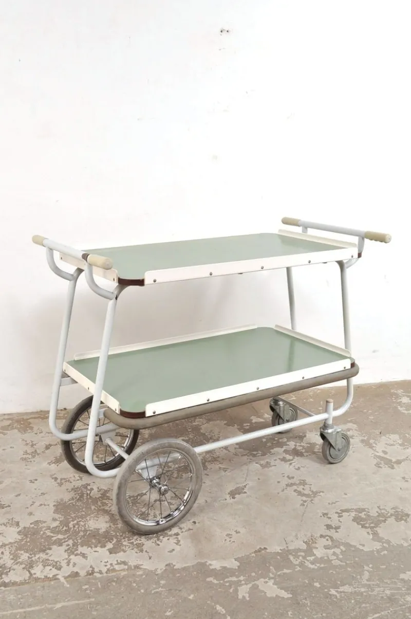 Best Pamono Vintage Monastery Serving Trolley, 1960s