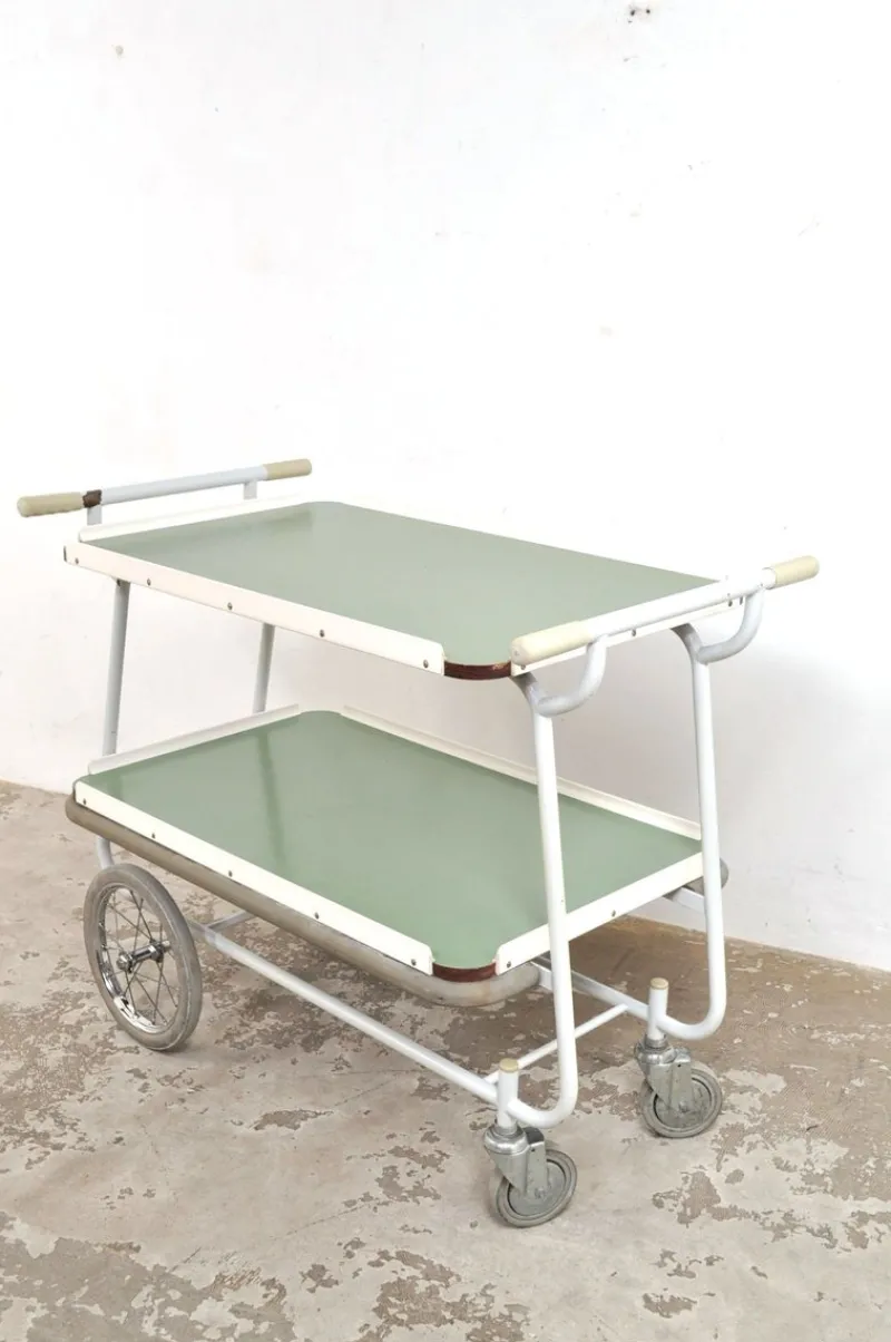 Best Pamono Vintage Monastery Serving Trolley, 1960s