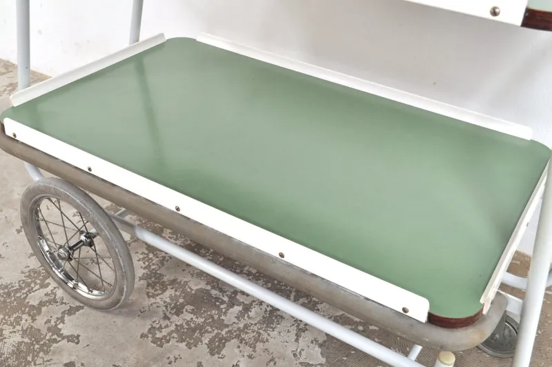 Best Pamono Vintage Monastery Serving Trolley, 1960s