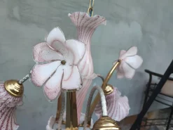 Pamono Vintage Murano Chandelier, 1970s><noscript><img width=