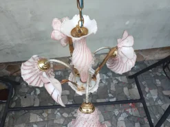 Pamono Vintage Murano Chandelier, 1970s><noscript><img width=