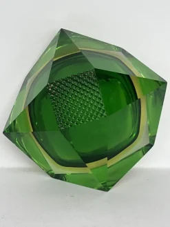 Pamono Vintage Murano Faceted Sommerso Geode Bowl, 1960s><noscript><img width=