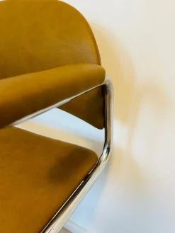 Pamono Vintage Mustard Office Desk Chair by Kovona, 1970s