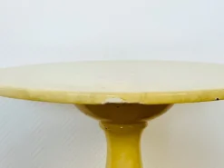 Pamono Vintage Natural Onyx Pedestal Table with Sculptural Design, 1960><noscript><img width=