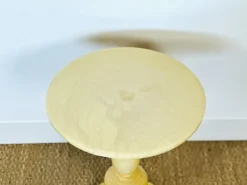 Pamono Vintage Natural Onyx Pedestal Table with Sculptural Design, 1960><noscript><img width=