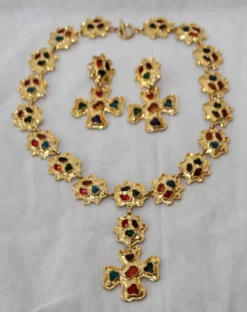 Outlet Pamono Vintage Necklace Pendant by Edouard Rambaud, 1980s, Set of 3