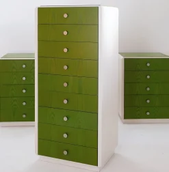 Pamono Vintage Nine-Drawer Column, 1960s