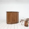 Pamono Vintage Oak and Zinc Counter, France, 1920> Worktables & Workbenches