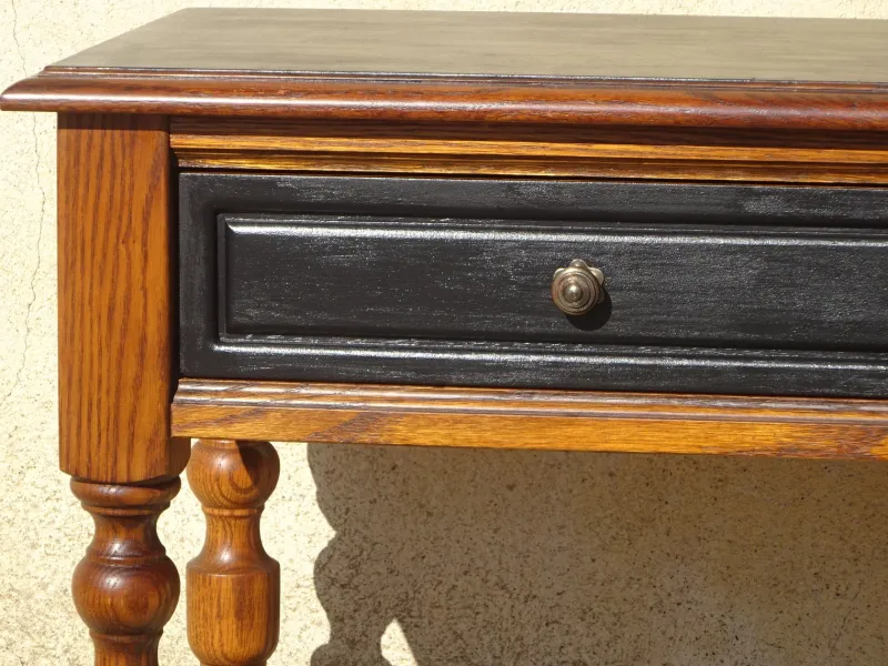 Clearance Pamono Vintage Oak Bedside Table, 1980s