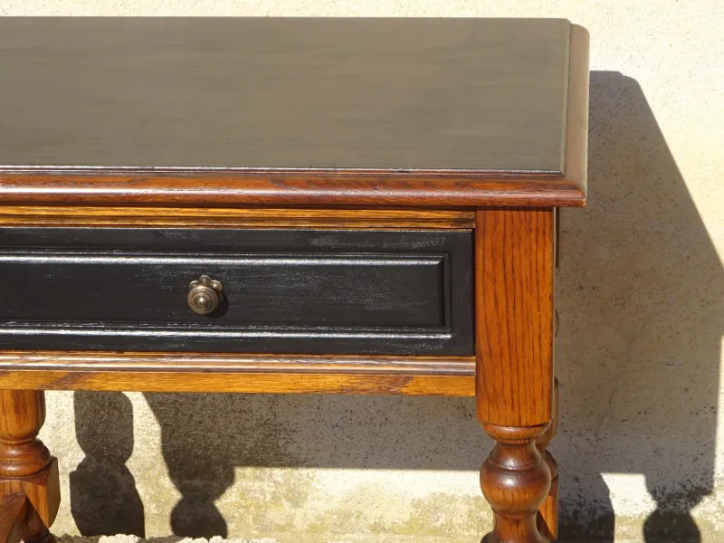 Clearance Pamono Vintage Oak Bedside Table, 1980s