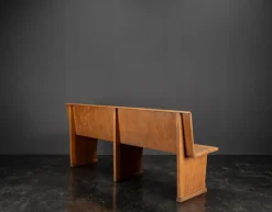 Pamono Vintage Oak Bench, 1960s><noscript><img width=