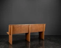 Pamono Vintage Oak Bench, 1960s><noscript><img width=