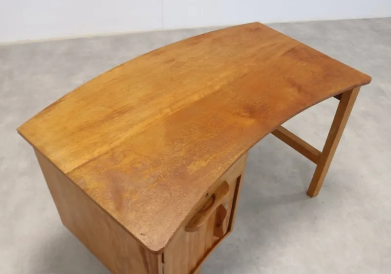 Pamono Vintage Oak Desk, 1950s> Desks