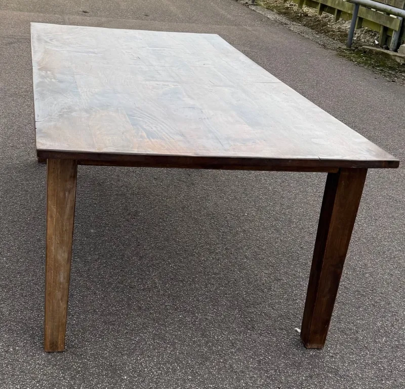 Online Pamono Vintage Oak Dining Table, 1970s
