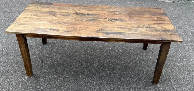 Online Pamono Vintage Oak Dining Table, 1970s