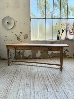 Pamono Vintage Oak Drapers Console Table, 1950s> Console Tables