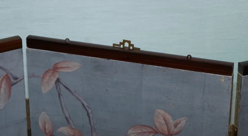Outlet Pamono Vintage Oriental Room Divider with Birds and Flowers