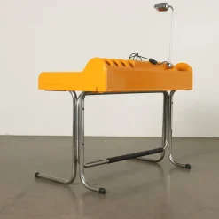 Pamono Vintage Orix Desk by Vittorio Parigi & Nani Prina for Molteni & Co.><noscript><img width=