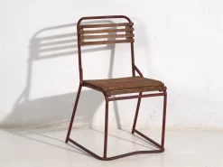 Clearance Pamono Vintage Outdoor Chairs, 1920, Set of 4
