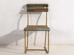 Clearance Pamono Vintage Outdoor Chairs, 1920, Set of 4