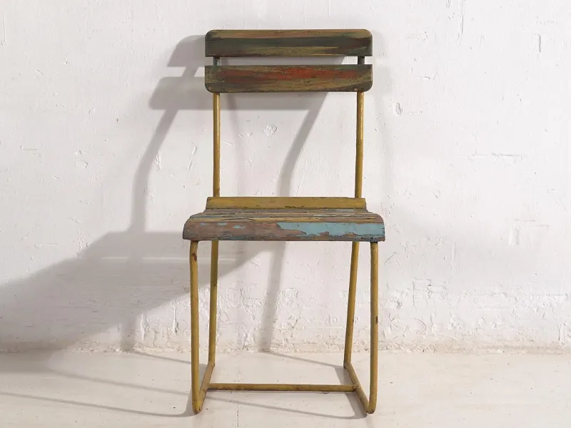 Clearance Pamono Vintage Outdoor Chairs, 1920, Set of 4