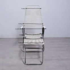 Pamono Vintage Outdoor Spaghetti Deckchair, 1970s> Garden Seating