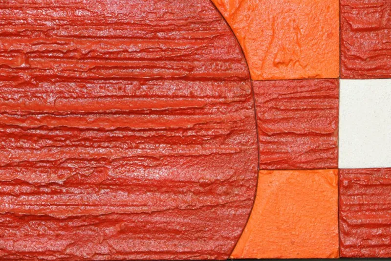 Online Pamono Vintage Painting in Lime, Clay, Plaster, and Waxed Concrete by Véronique Lamothe