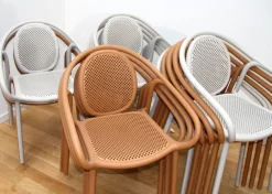 New Pamono Vintage Pedrali Garden Chairs, Set of 14