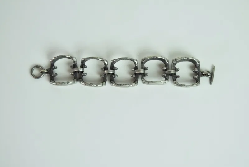 Pamono Vintage Pewter Bracelet, 1970s> Bracelets