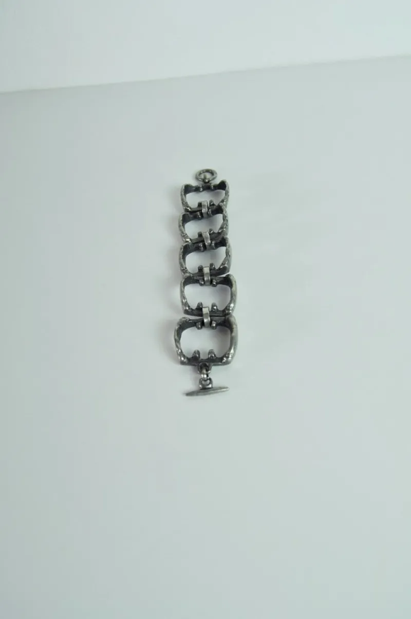 Pamono Vintage Pewter Bracelet, 1970s> Bracelets