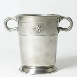 Best Pamono Vintage Pewter Ice Bucket by Hugo Ghelin for Ystad-Metall, 1928