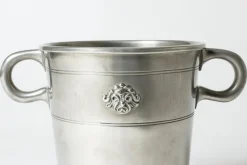 Best Pamono Vintage Pewter Ice Bucket by Hugo Ghelin for Ystad-Metall, 1928
