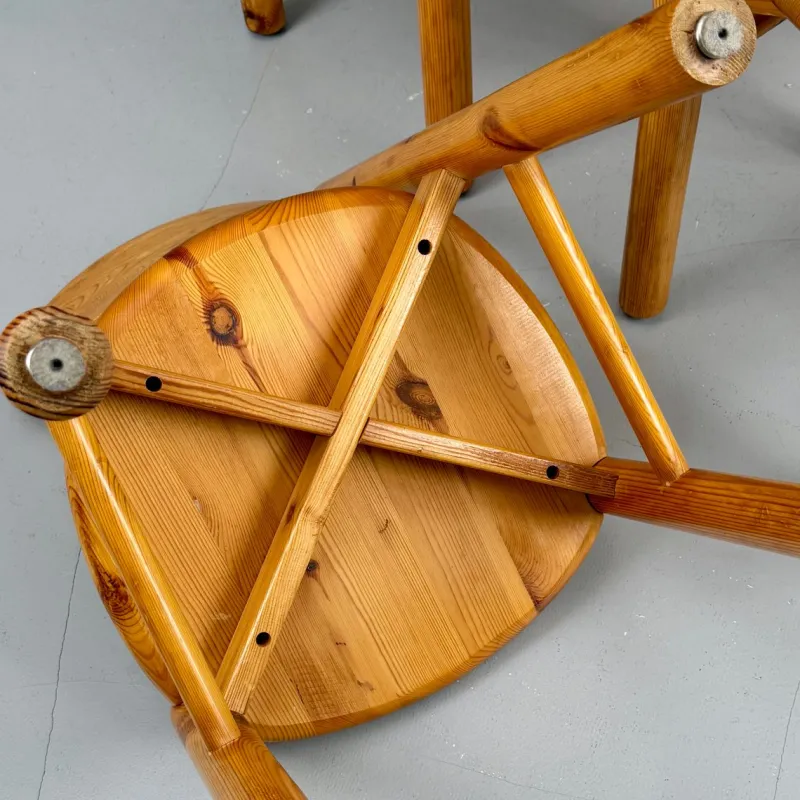 Hot Pamono Vintage Pinewood Chairs by Rainer Daumiller, 1970s, Set of 6